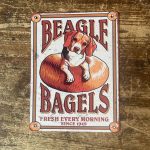 Beagle Bagels - Metal Plaque