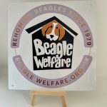 EXCLUSIVE - Beagle Welfare Logo Metal Plaque